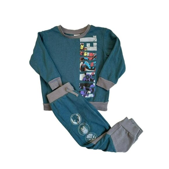 Marvel Sweatshirt Sweatpant Set 4 - Picture 1 of 4